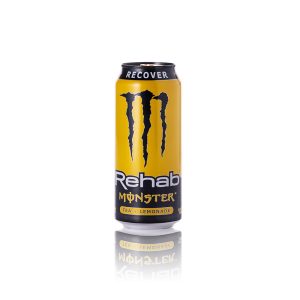 Monster Rehab Tea Lemonade Energy Drink, 16oz, Pack of 24